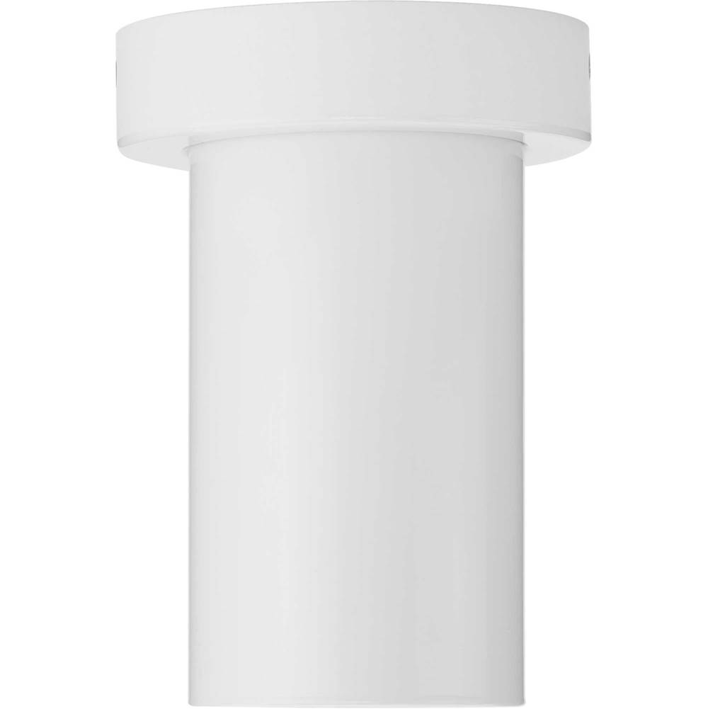 Progress Lighting 3'' White Surface Mount Modern Adjustable Cylinder