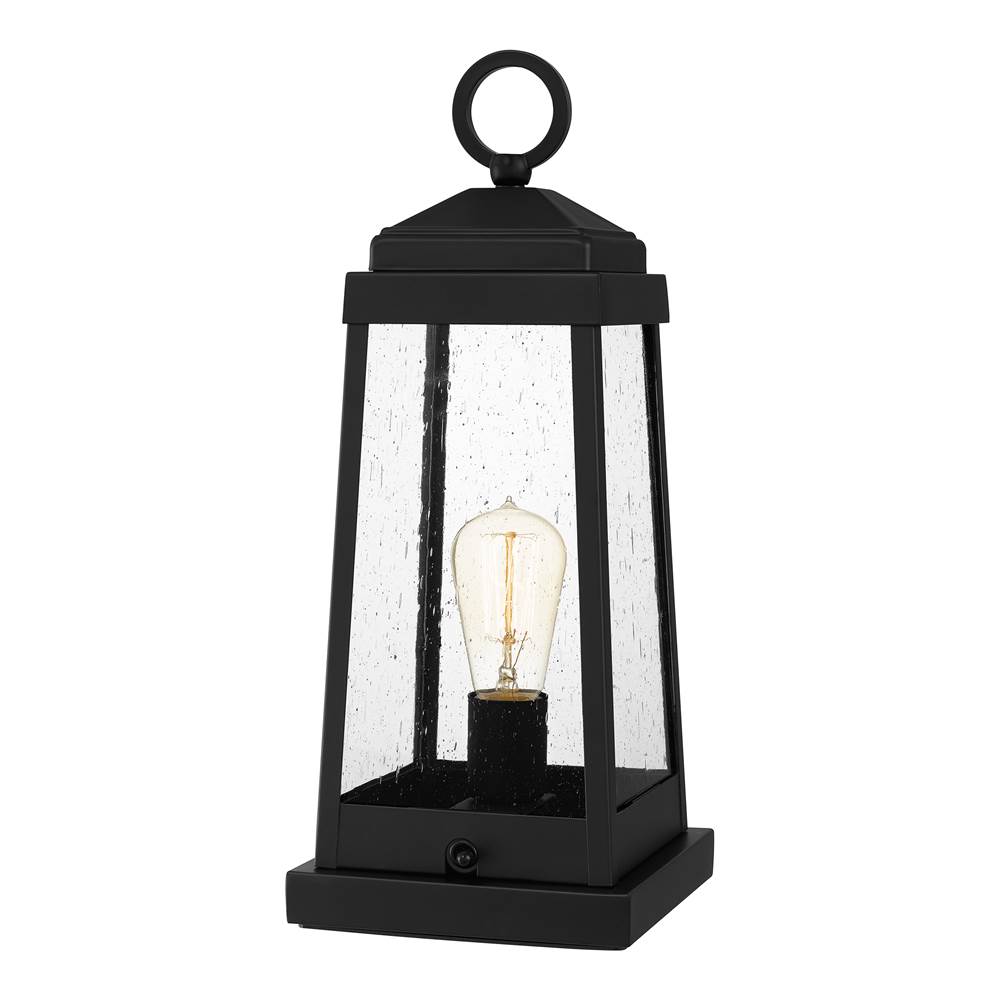 Quoizel Outdoor table lamp 1 light earth black
