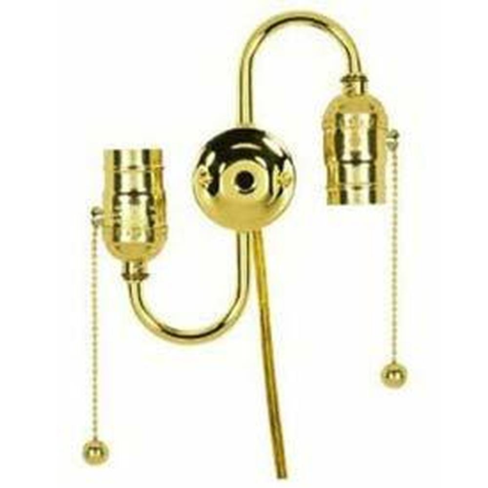Satco Brite Gilt S Cluster with Pull Chain Socket 1
