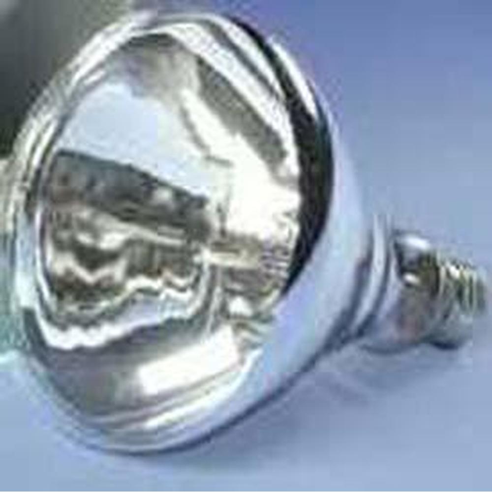 Satco 375BR40/1 120V CLEAR HEAT LAMP