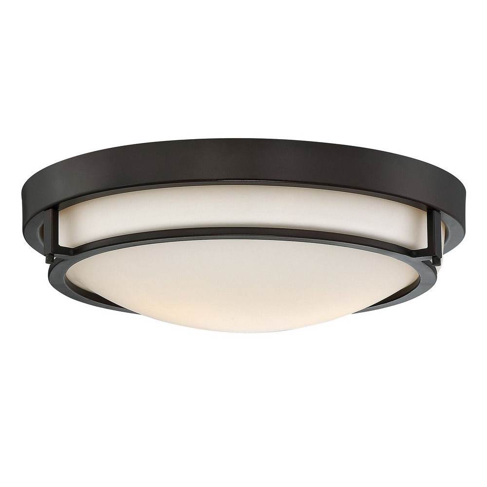 Savoy House 2-Light Ceiling Light in Oil Rubbed Bronze