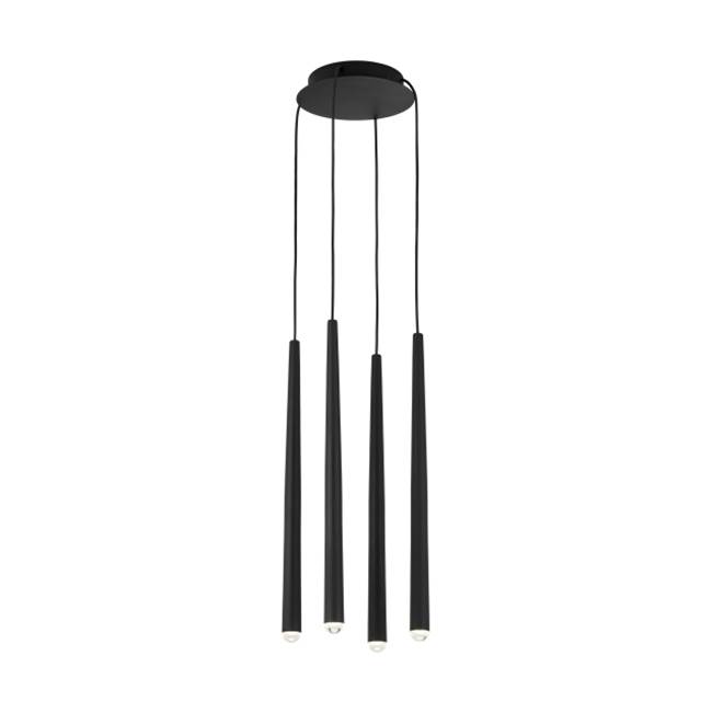 Visual Comfort Modern Collection Pylon 4 Light Chandelier