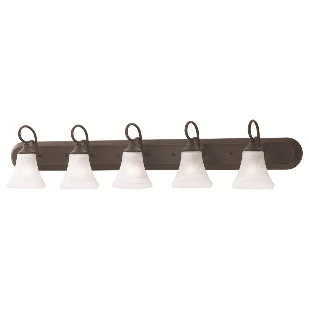 Thomas Lighting Elipse 5-Light Wall Lamp in Painted Bronze