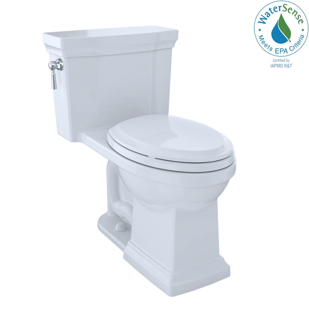 TOTO Toto® Promenade® II 1G® One-Piece Elongated 1.0 Gpf Universal Height Toilet With Cefiontect, Cotton White