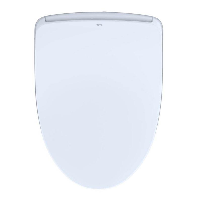 TOTO Toto Washlet+®  Legato One-Piece Elongated 1.28 Gpf Toilet And Contemporary Washlet S500E Bidet Seat, Cotton White