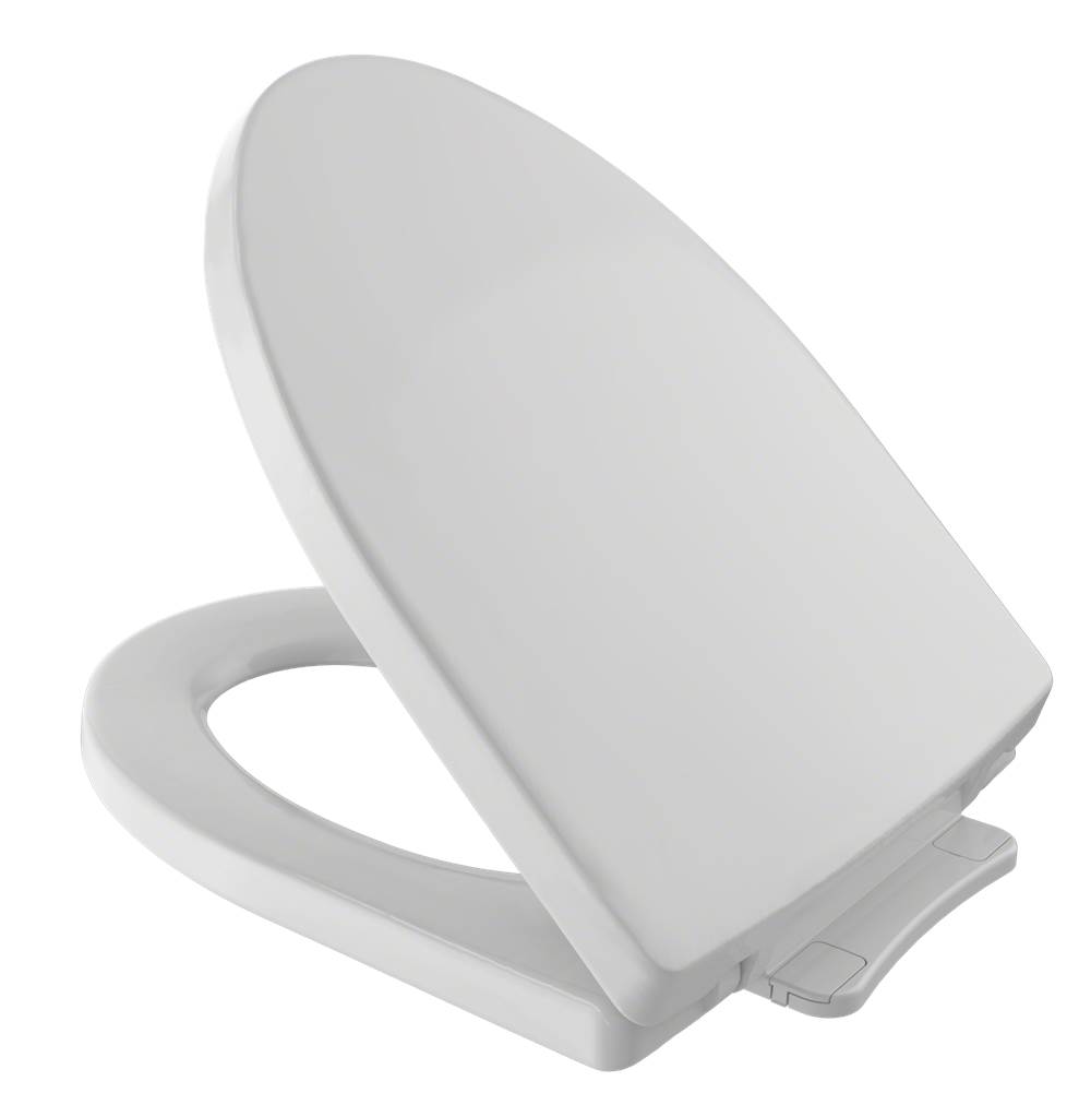 TOTO Toto® Soirée® Softclose® Non Slamming, Slow Close Elongated Toilet Seat And Lid, Colonial White