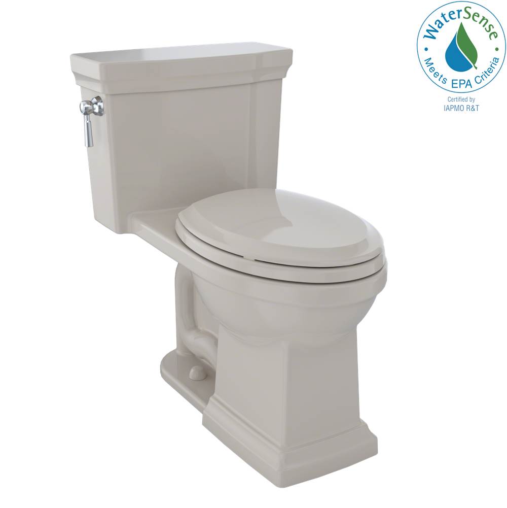 TOTO Toto® Promenade® II 1G® One-Piece Elongated 1.0 Gpf Universal Height Toilet With Cefiontect, Bone