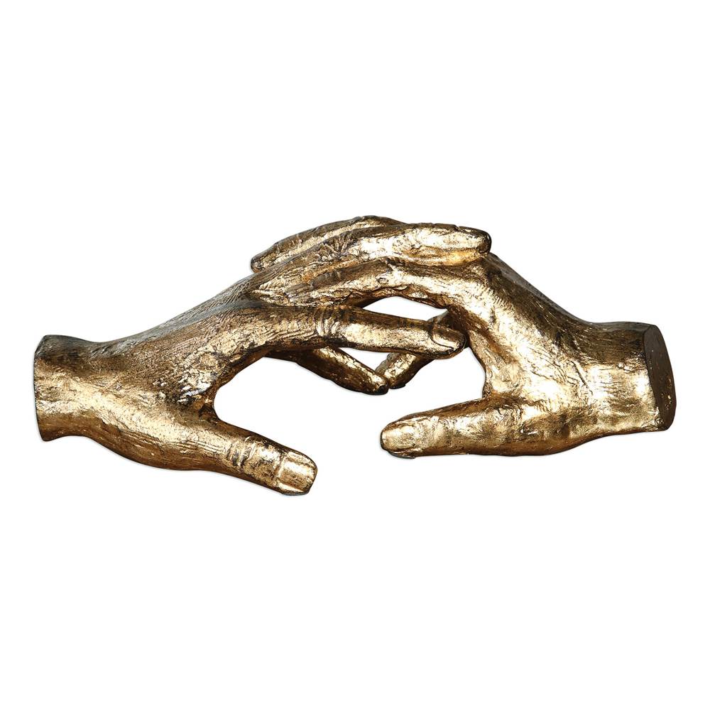 Uttermost Uttermost Hold My Hand Gold Sculpture