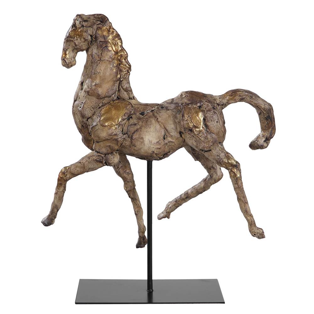 Uttermost Uttermost Caballo Dorado Horse Sculpture