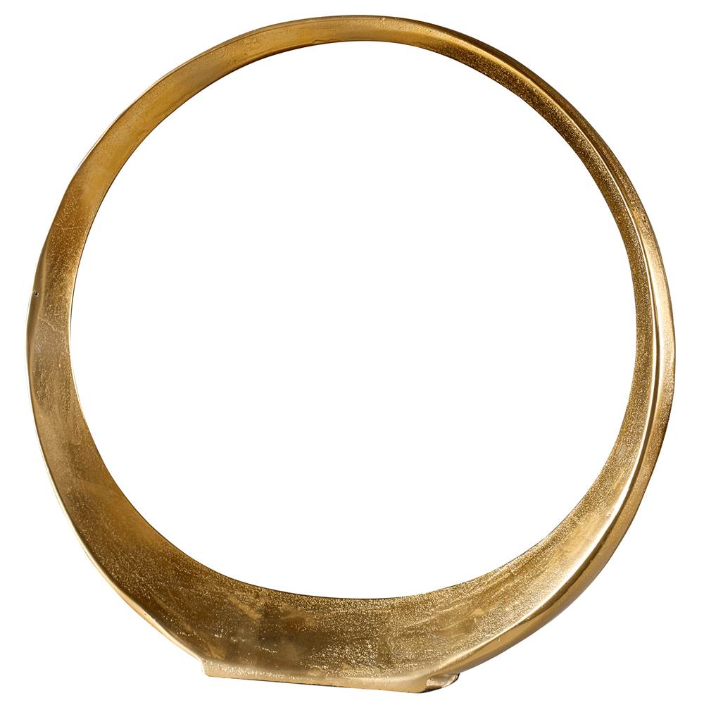 Uttermost Uttermost Jimena Gold Large Ring Sculpture