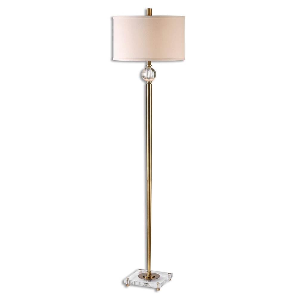 Uttermost Uttermost Mesita Brass Floor Lamp