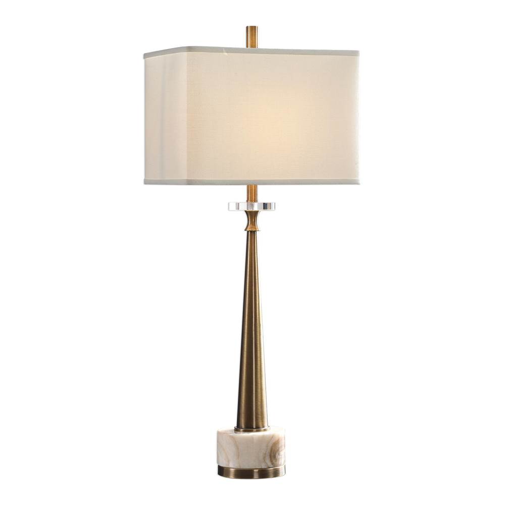 Uttermost Uttermost Verner Tapered Brass Table Lamp
