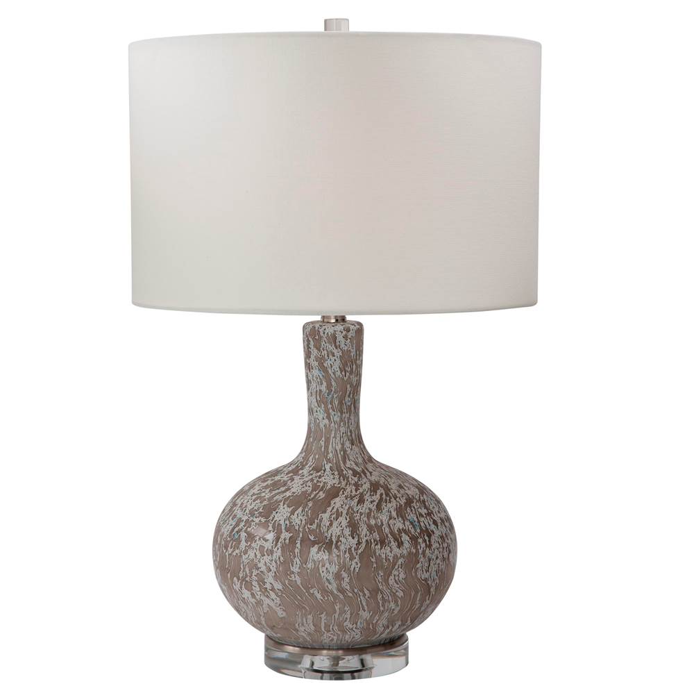Uttermost Uttermost Turbulence Distressed White Table Lamp