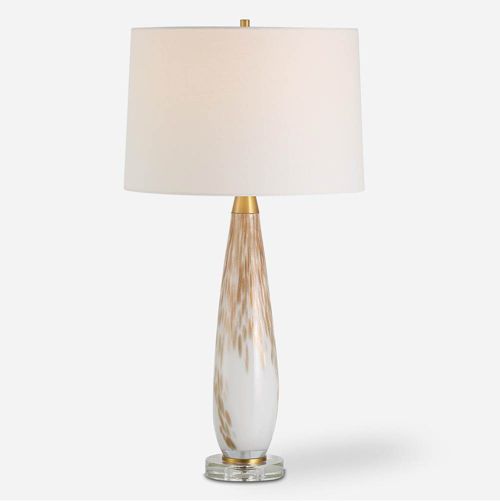 Uttermost Uttermost Lyra White and Gold Table Lamp