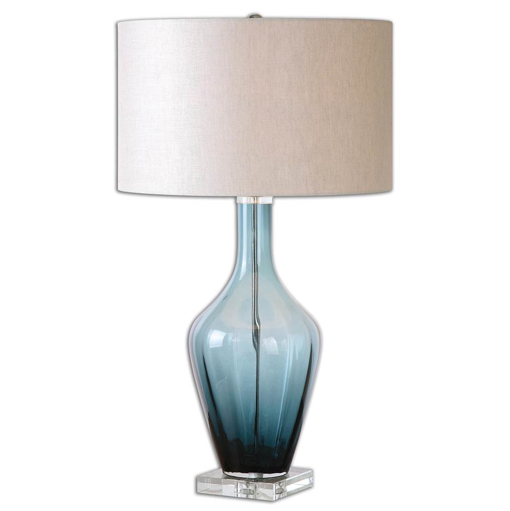 Uttermost Uttermost Hagano Blue Glass Table Lamp