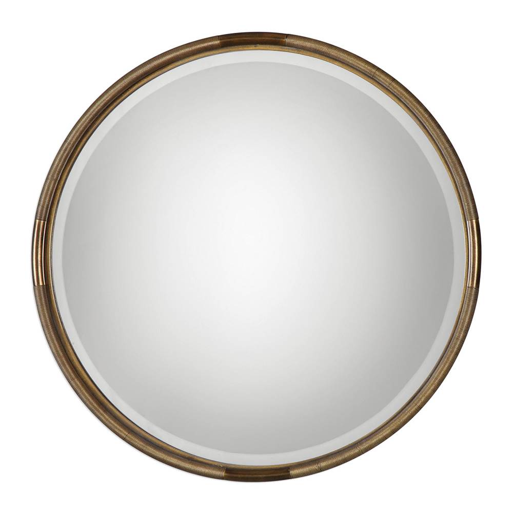 Uttermost Uttermost Finnick Iron Coil Round Mirror