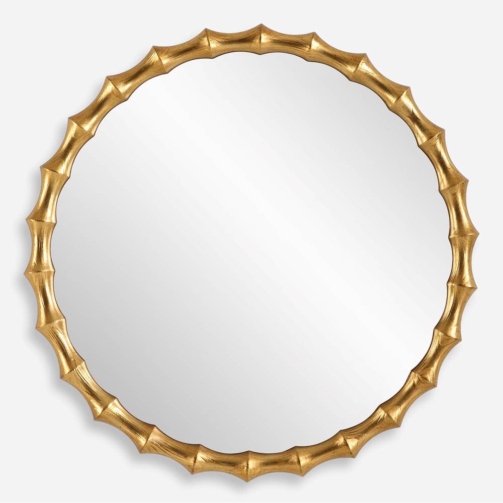 Uttermost Uttermost Nacala Round Gold Mirror