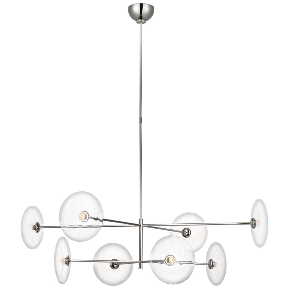 Visual Comfort Signature Collection Calvino X-Large Radial Chandelier