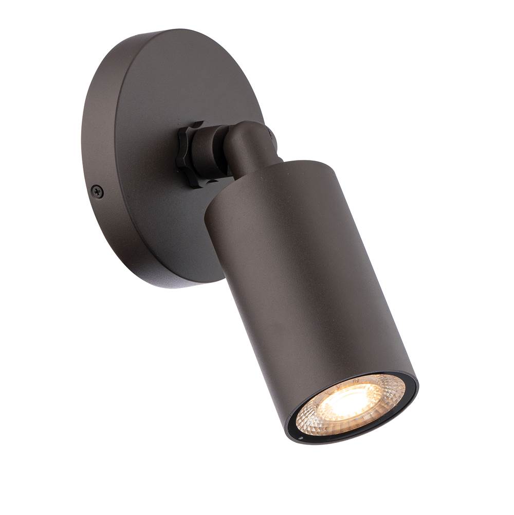 WAC Lighting Cylinder W2303 3000K Outdoor Wall Sconce in Bronze