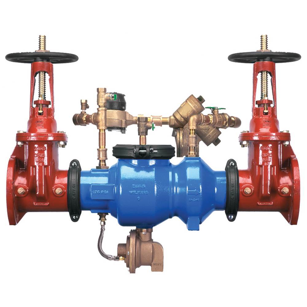Zurn Industries Reduced Principle Detector Assy, Grooved Body, Grooved x Grooved, Less Gate Valves