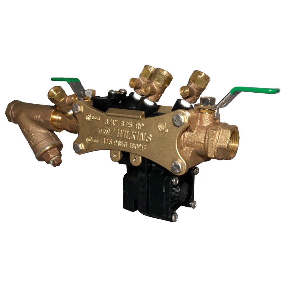 Zurn Industries 1-1/2'' 375XL Reduced Pressure Principle Backflow Preventer with strainer