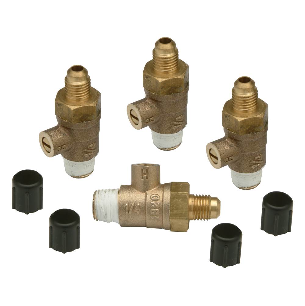 Zurn Industries 860XL Fast-Test Test Cocks Repair Kit with SAE flare test fittings 1-1/4'' - 2'' backflow preventers